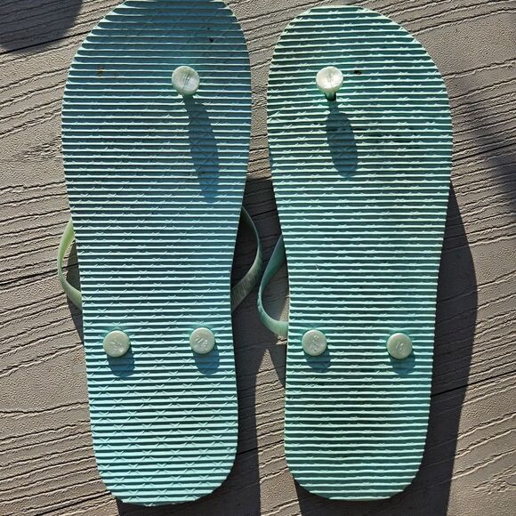 Flip flops summer bundle of 6 womens size 8 - Picture 8 of 14